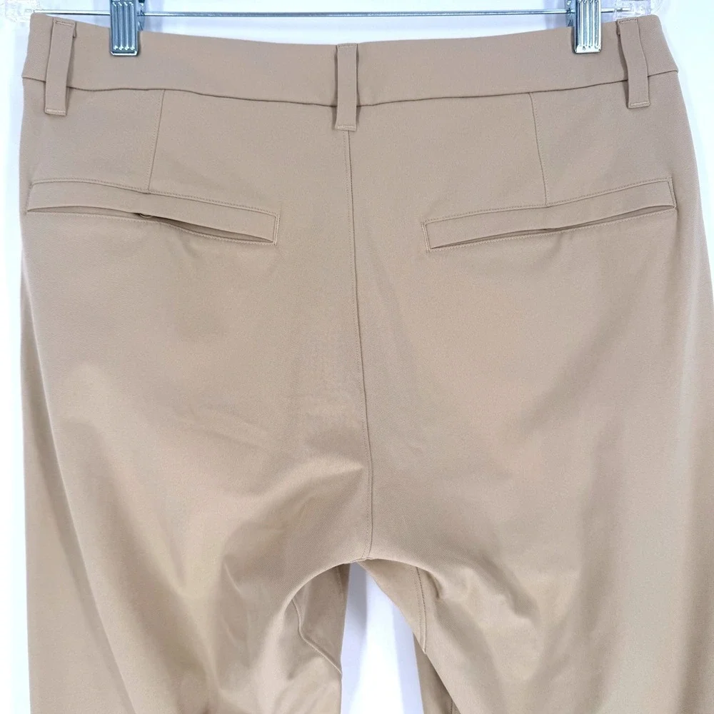 Lululemon Commission Slim Fit Pants Tan Mens 31x30 Golf Performance Tech Trouser